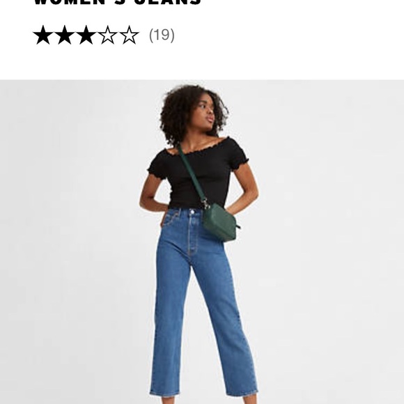 Levi’s ribcage jeans size 28 - Picture 1 of 5